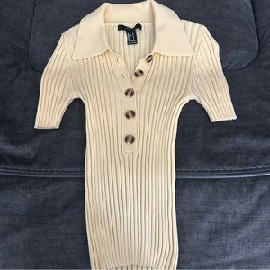 Yellow Forever 21 blouse